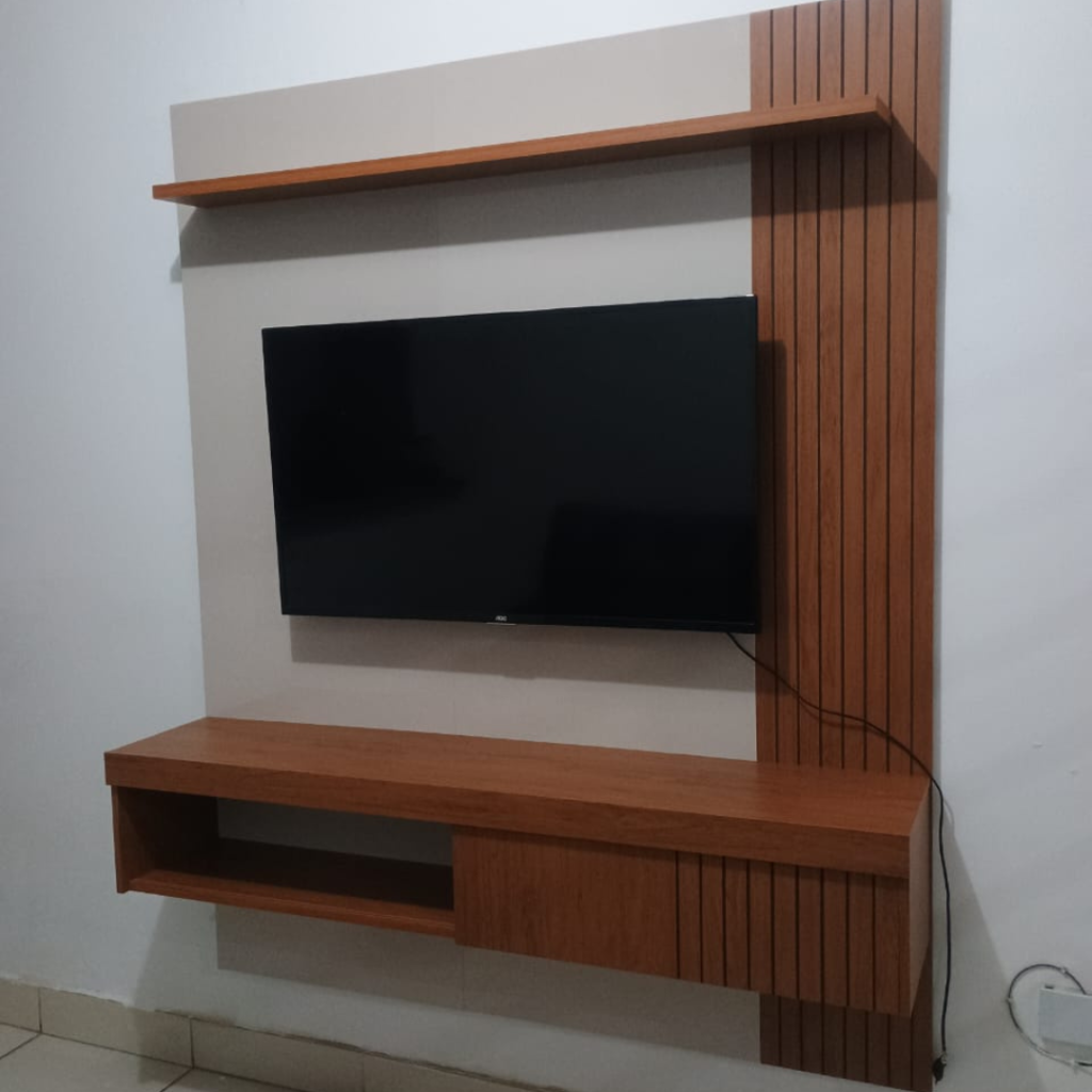 FIXAÇÃO DE TV NA PAREDE